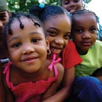 Image of children smiling